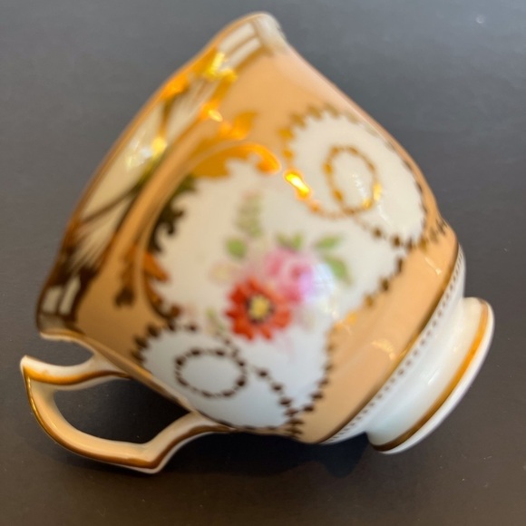 Set of Two Demitasse Cups and Saucers Crescent and Sons England - Picture 5 of 13